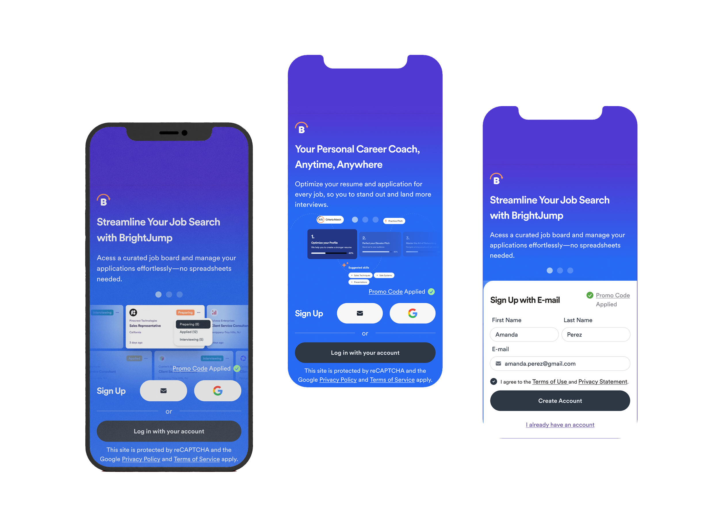 BrightJump by ADP — Testing & Iteration