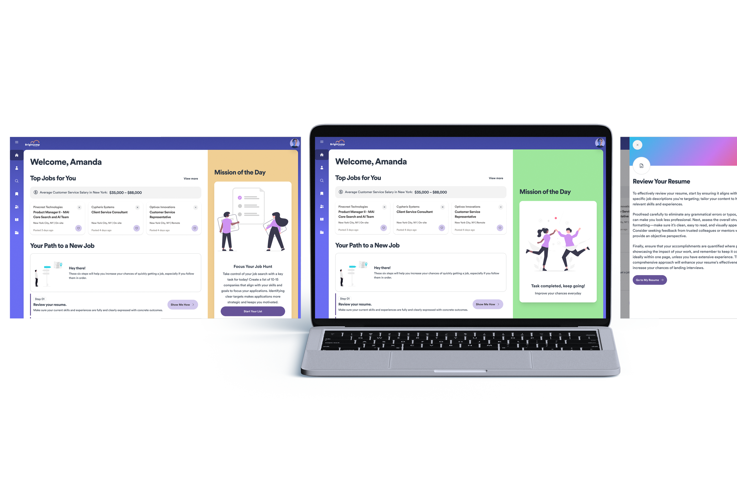 BrightJump by ADP — Testing & Iteration